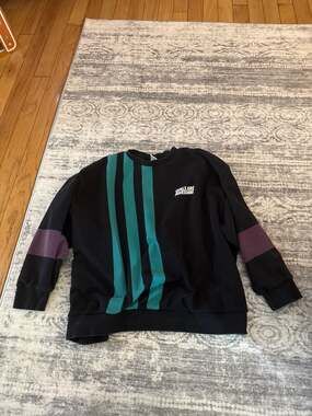 Adidas x Girls Are Awesome Originals Crewneck Sweatshirt Black Green Purple